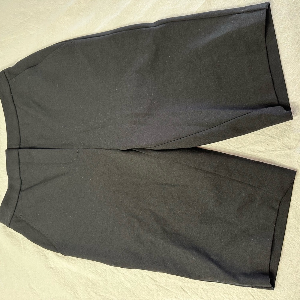 Black High-Waisted Shorts